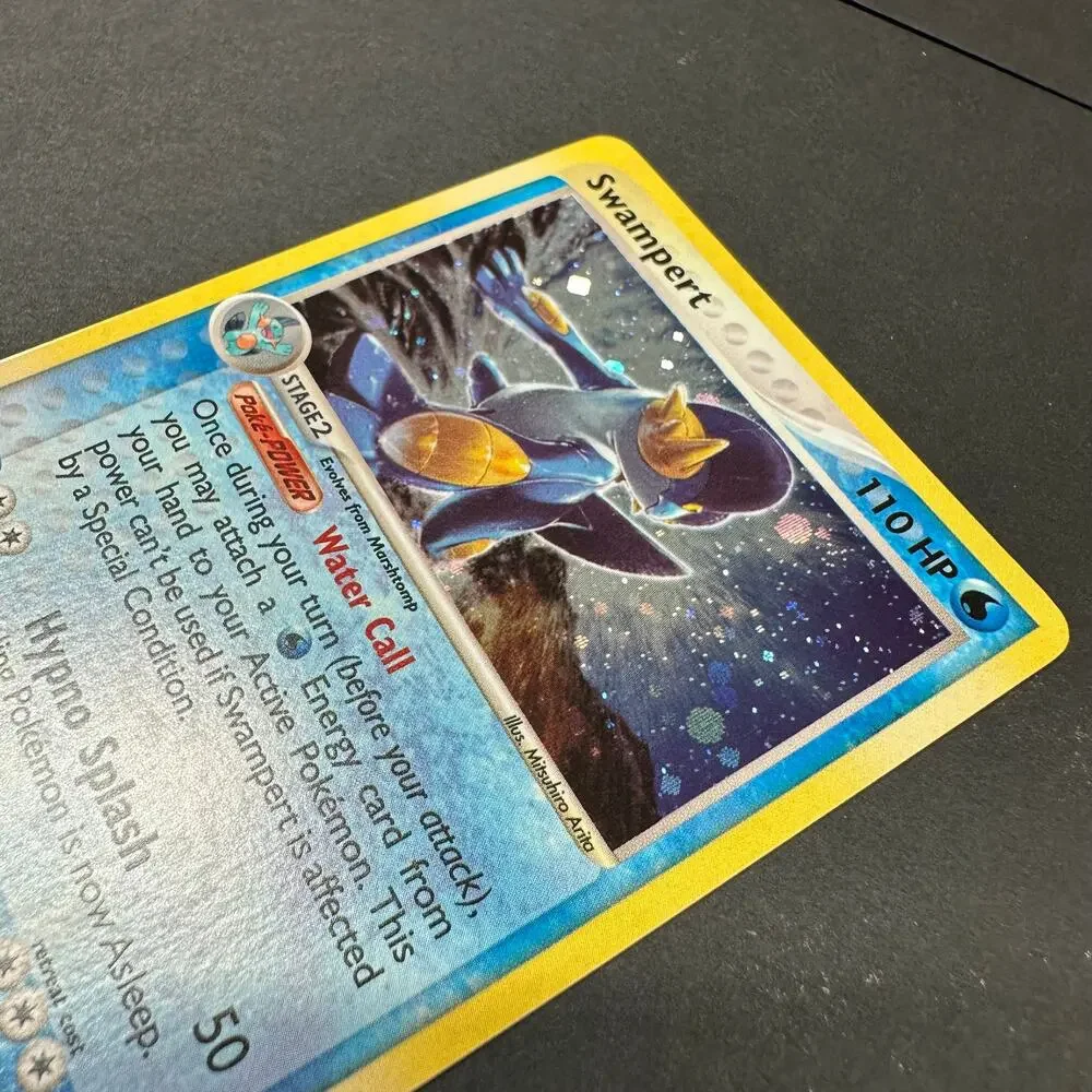 Pokemon TCG Swampert 13/109 EX Ruby and Sapphire Holo Rare NM